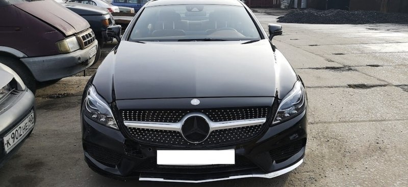 Mercedes CLS после кузовного ремонта и покраски в RemKostCar