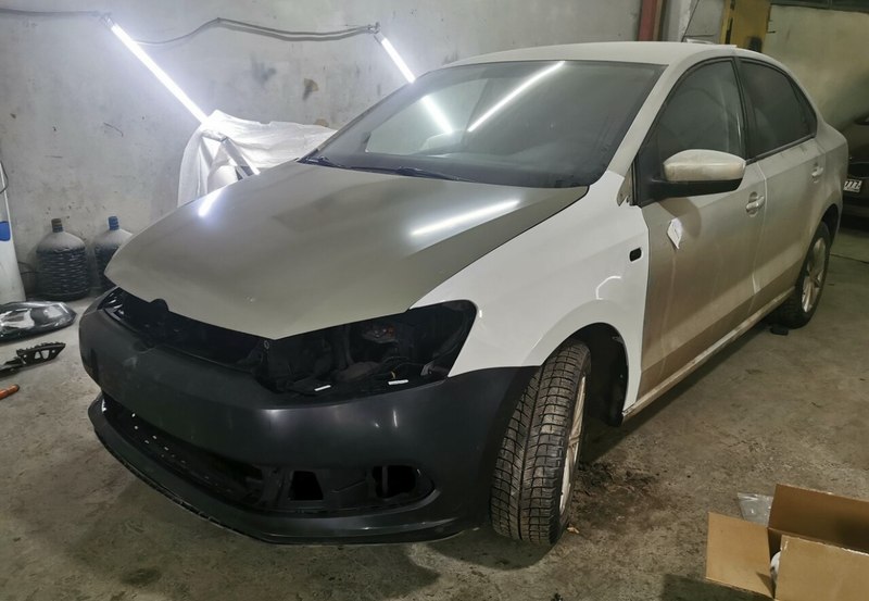 VW Polo — кузовной ремонт